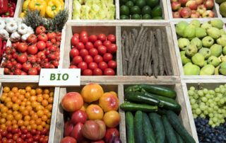 Markt, Gemüse, Obst, Bio